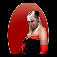 8x12 Dragon Baby in Oval-DB